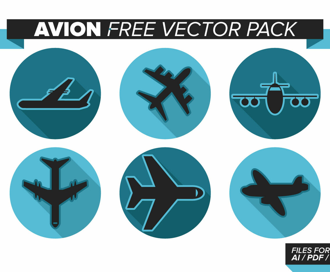 Avion Free Vector Pack