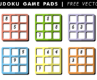 Sudoku Game Pads Free Vector