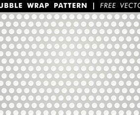 Bubble Wrap Pattern Free Vector