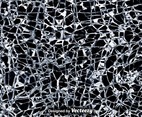 Vector Cracked Glass Texture