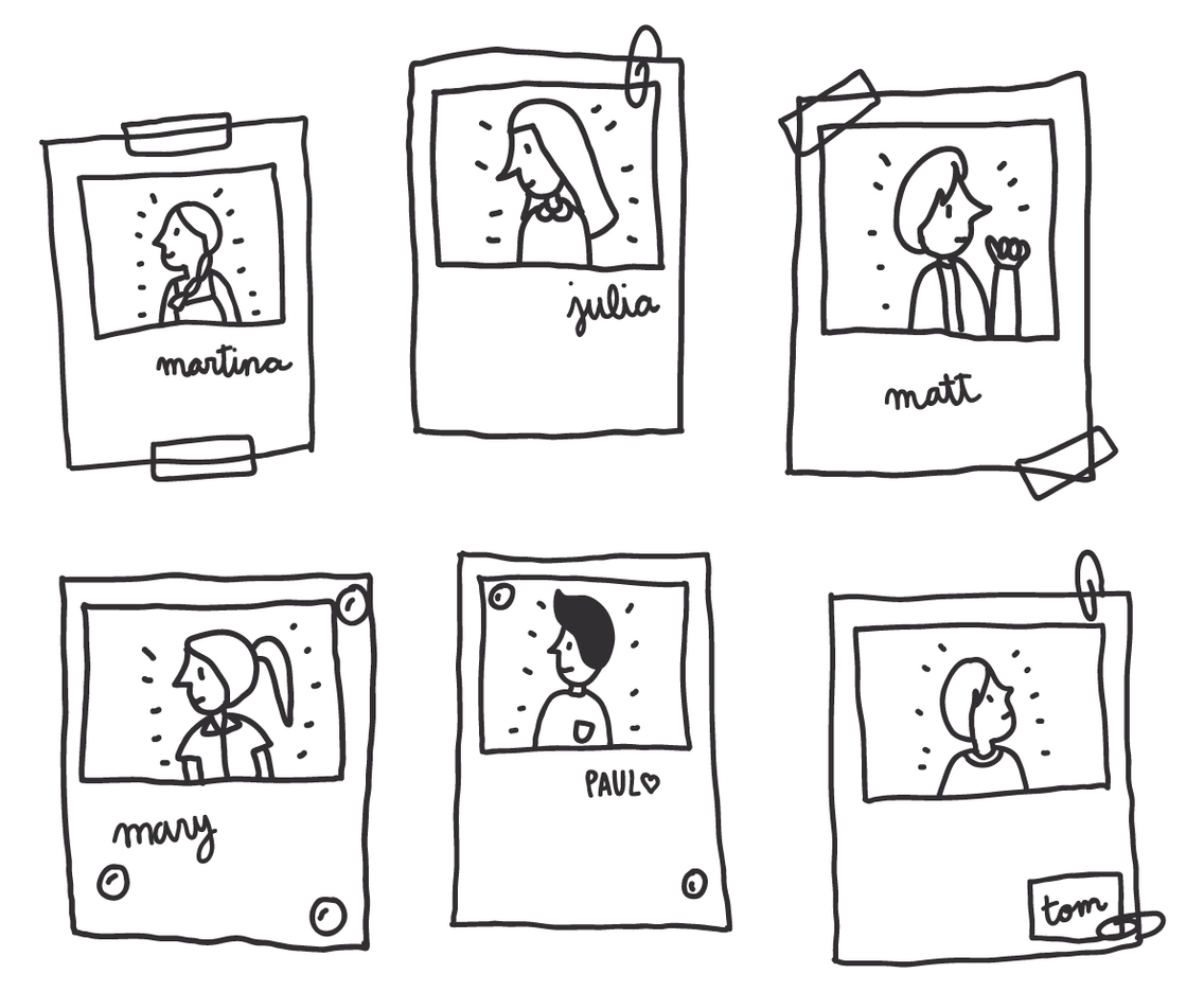 My Best Friends Yearbook Vector