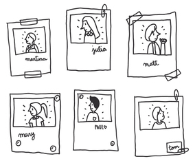 My Best Friends Yearbook Vector