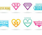Super Mom Logos
