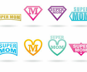 Super Mom Logos