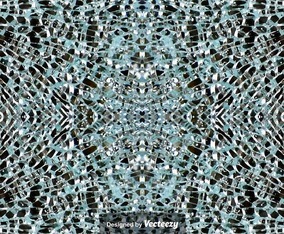 Vector Cracked Glass Texture