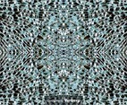 Vector Cracked Glass Texture
