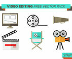 Video Editing Free Vector Pack