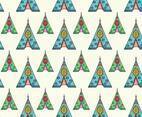 Free Vector Tipi Pattern