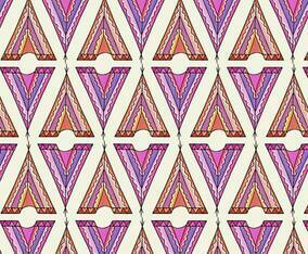 Free Vector Tipi Pattern