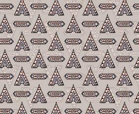 Free Vector Tipi Pattern