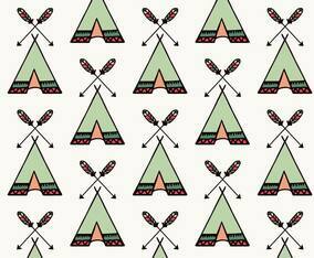 Free Vector Tipi Pattern