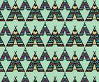 Free Vector Tipi Pattern