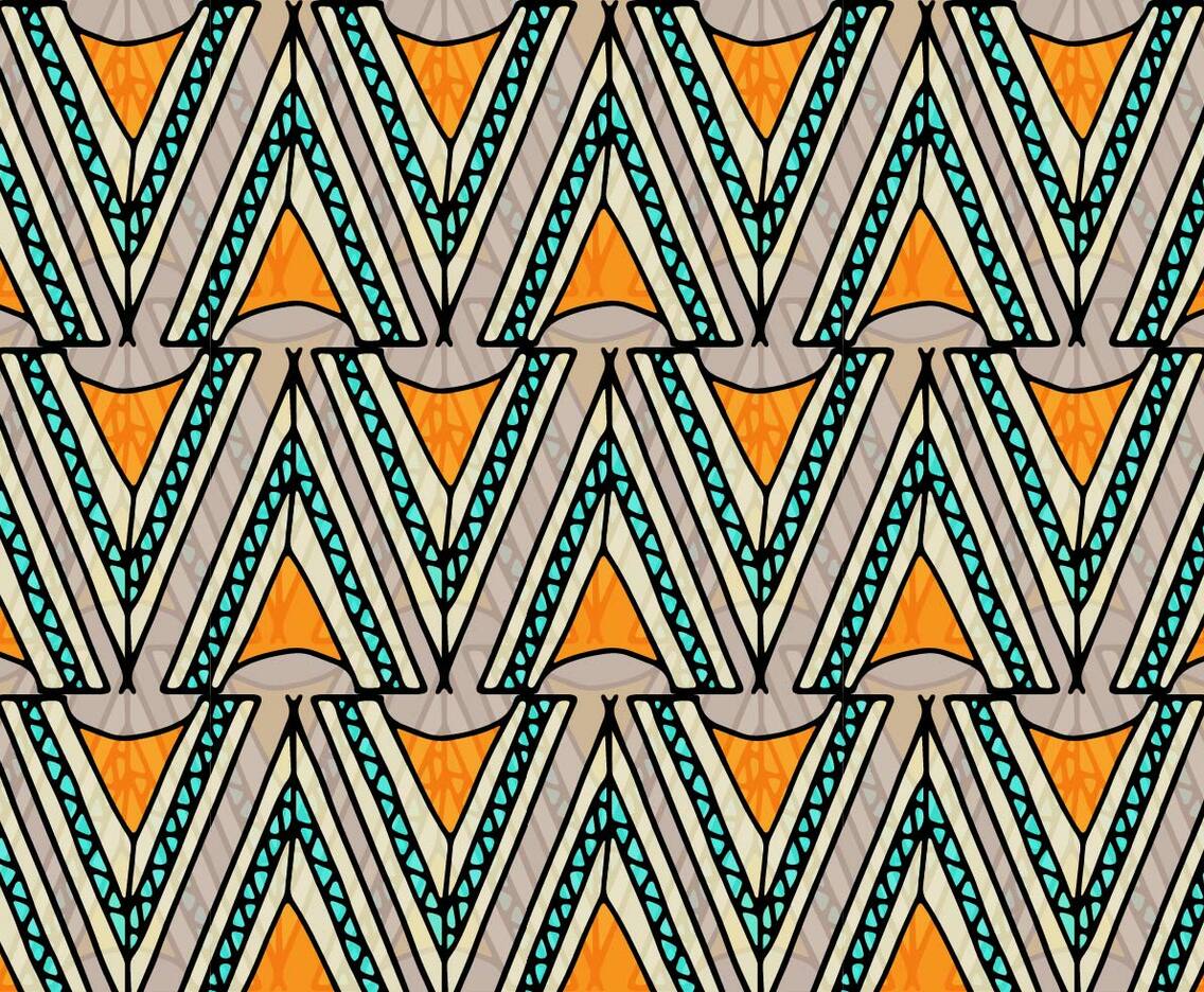 Free Vector Tipi Pattern