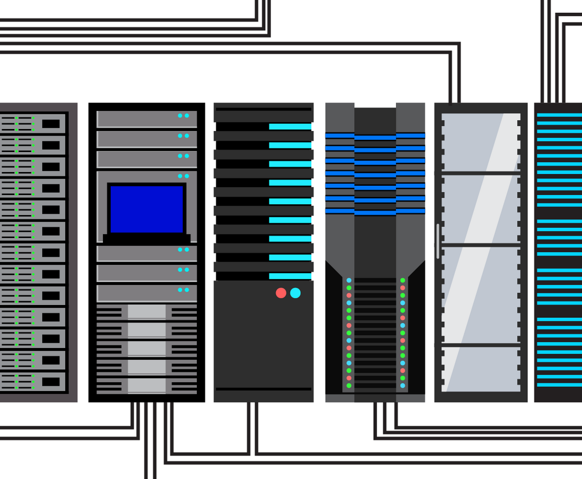 Free Server Rack Vector