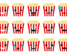 Popcorn Box Emoticons
