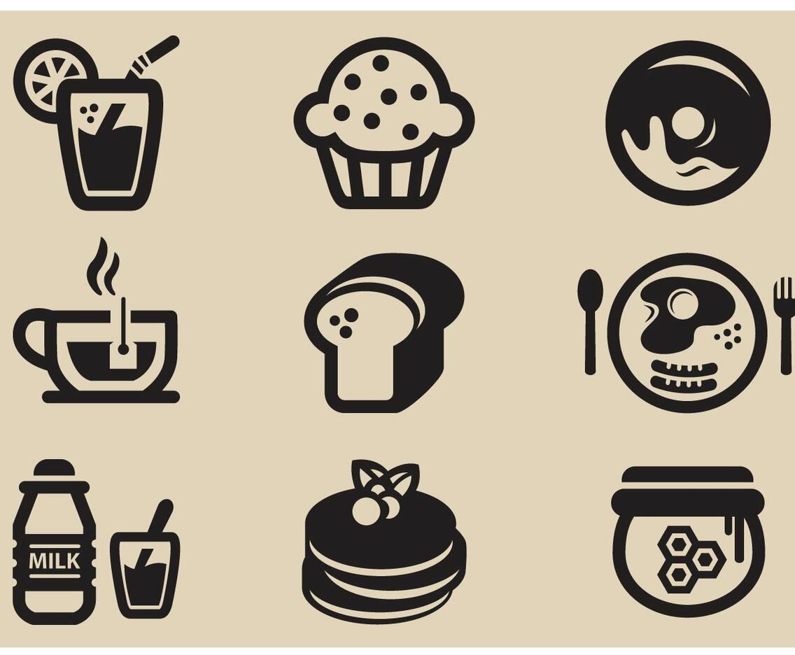 Breakfast Vector Icon