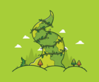 Free Beanstalk Vector