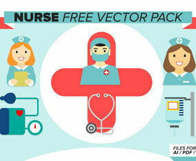 Nurse Free Vector Pack