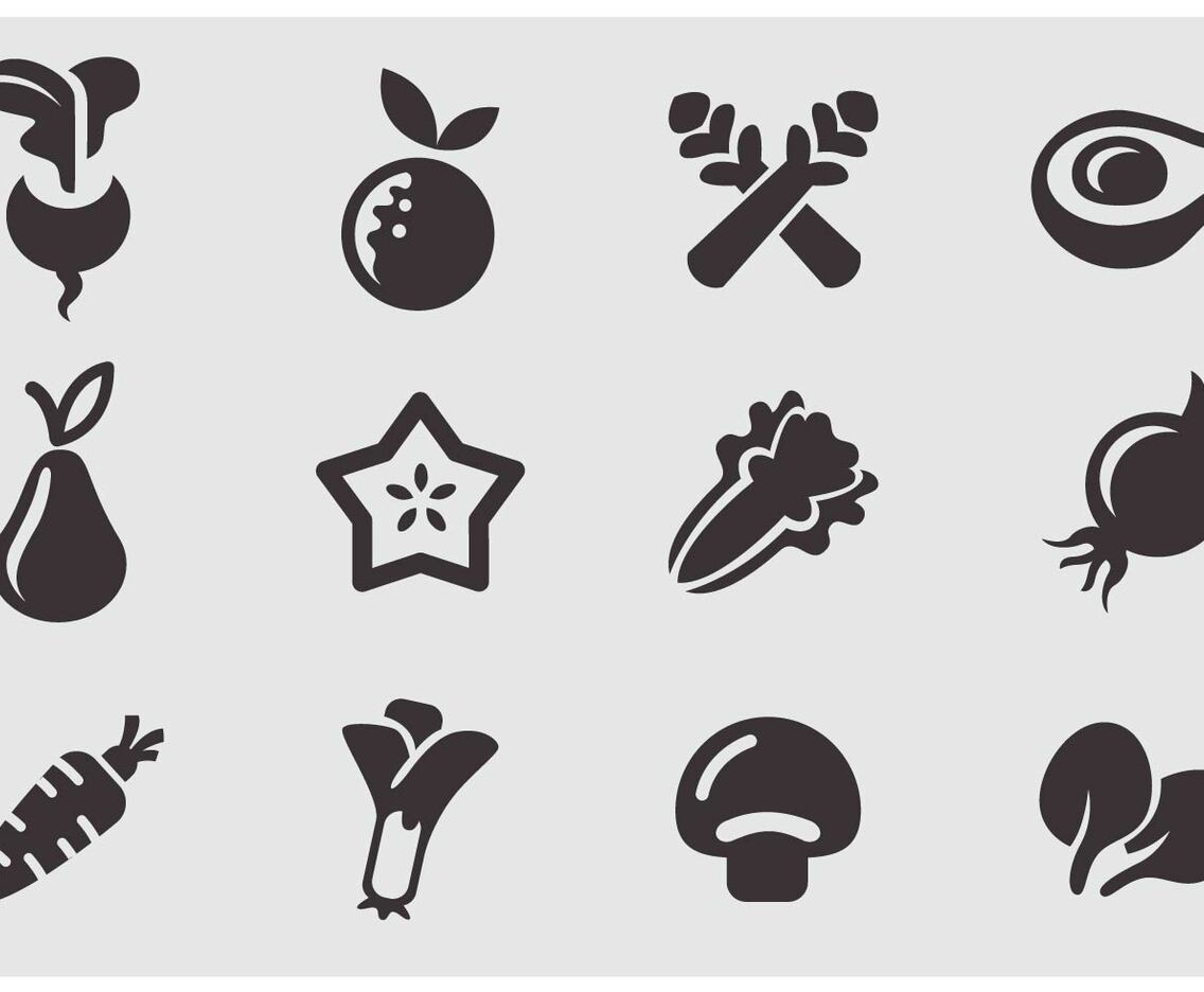 Fruit And Vegetable Icon