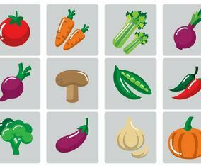 Vegetables Vector Illustration