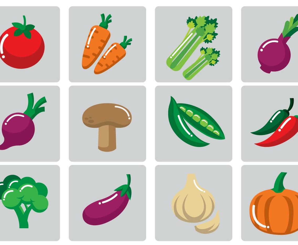 Vegetables Vector Illustration