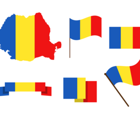 Free Romania Map Vector
