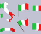 Free Italy Map Vector