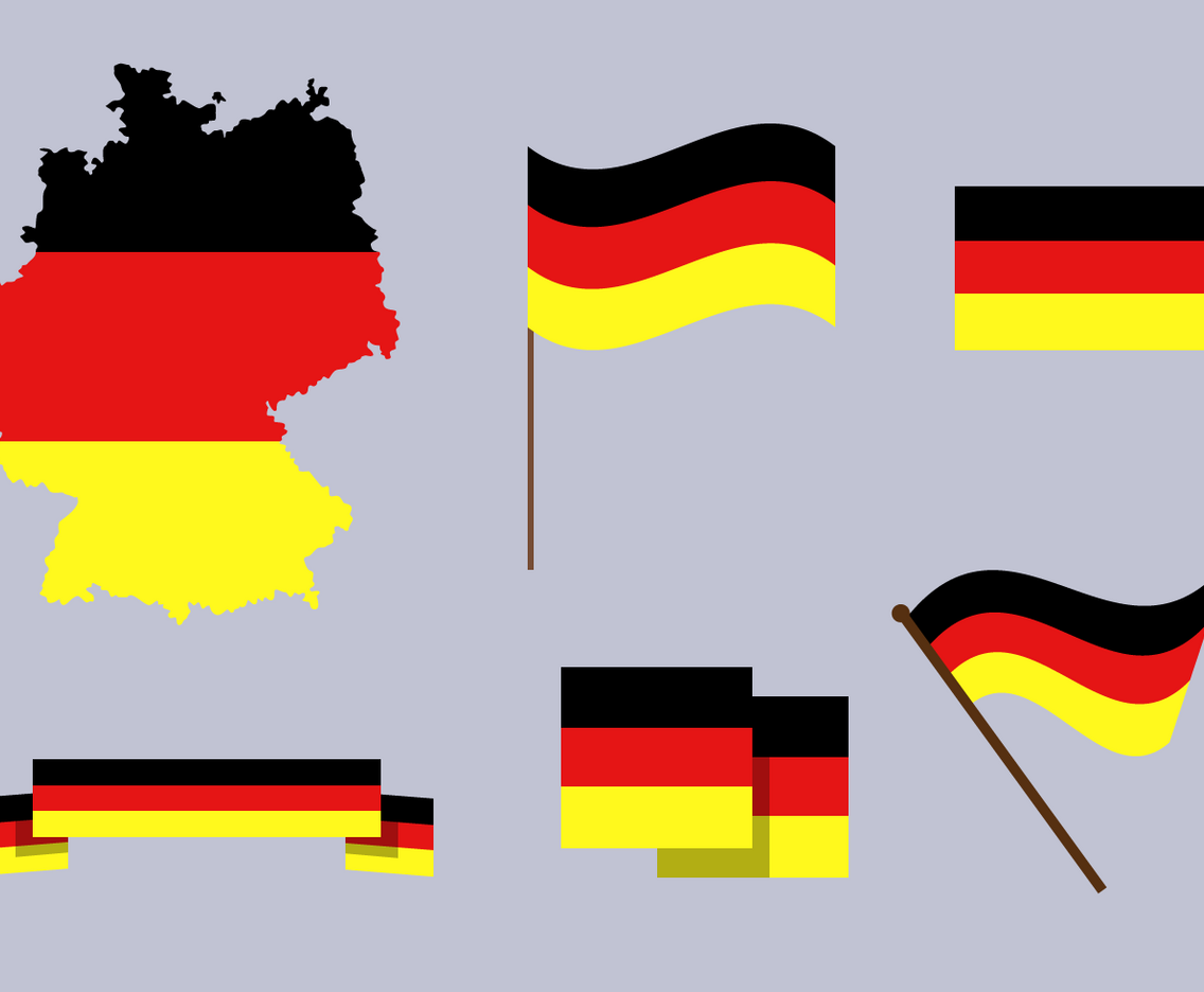 Free Germany Map Vector