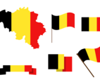 Free Belgium Map Vector