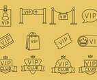 VIP Line Icons