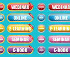 E Learning Buttons