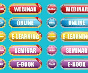 E Learning Buttons