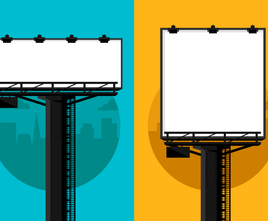 Hoarding Billboard Vectors