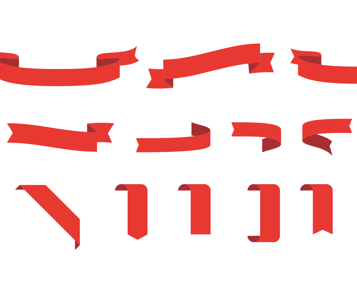 Free Flat Sash Vector