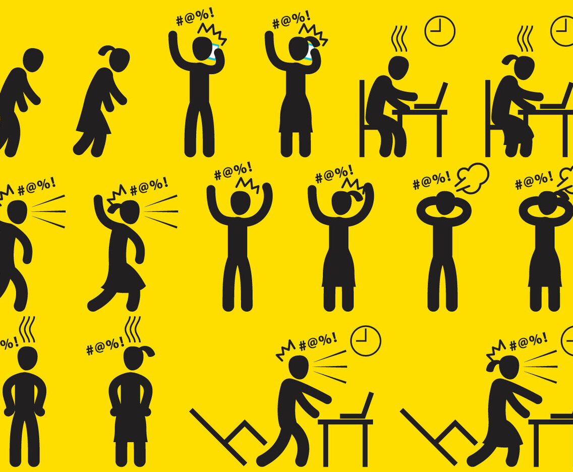 Angry Burnout Characters