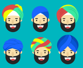 Turban Vectors