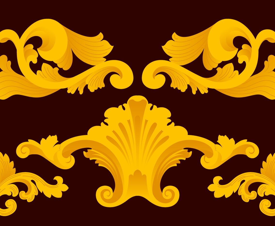 Acanthus Vector Ornaments