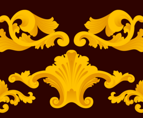 Acanthus Vector Ornaments