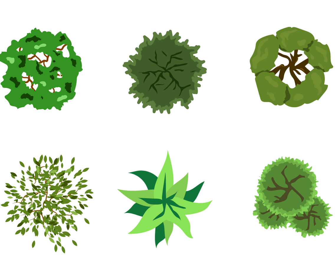 Free Tree Tops Vector
