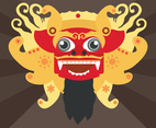 Barong Vector Illustration