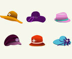 Lovely Hats Vector
