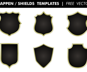 Wappen Shields Templates Free Vector