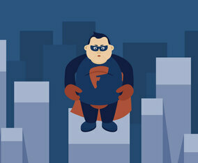 Super Hero Fat Guy