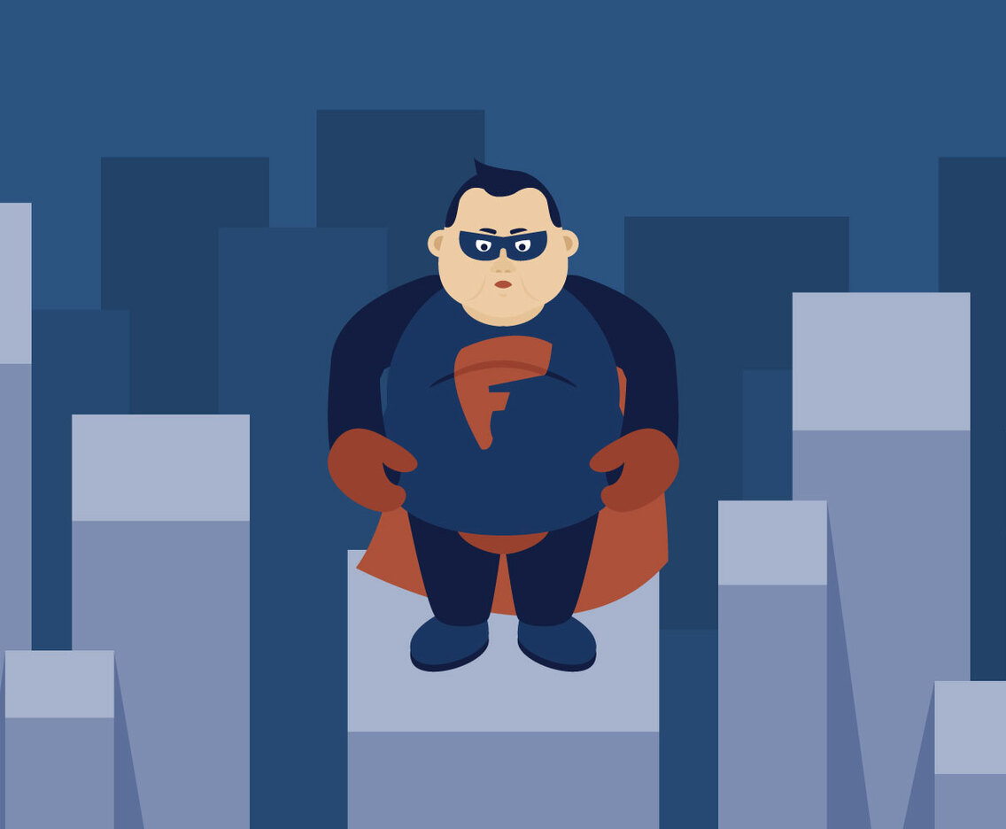 Super Hero Fat Guy
