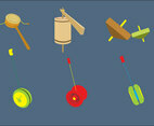 Kid Toys Vector