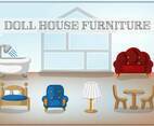 Free Doll House Furniture Vector