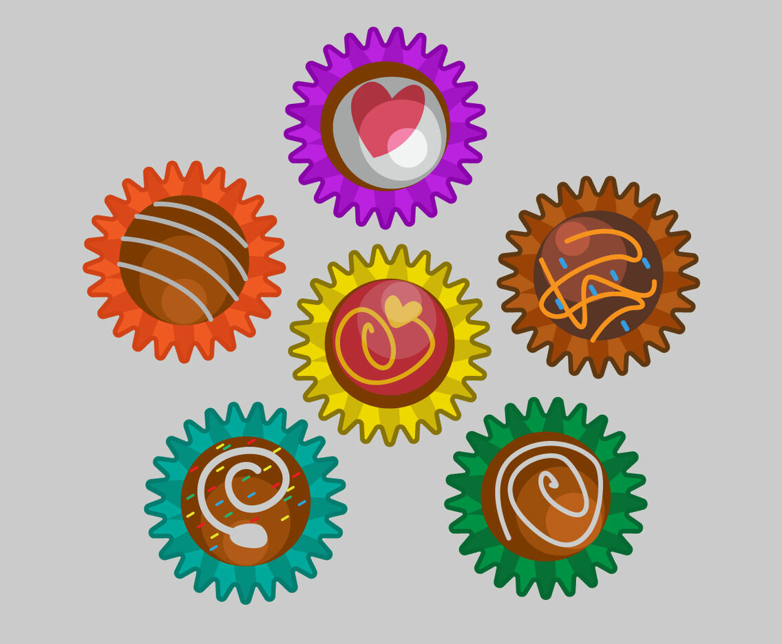 View Top Truffles Vector