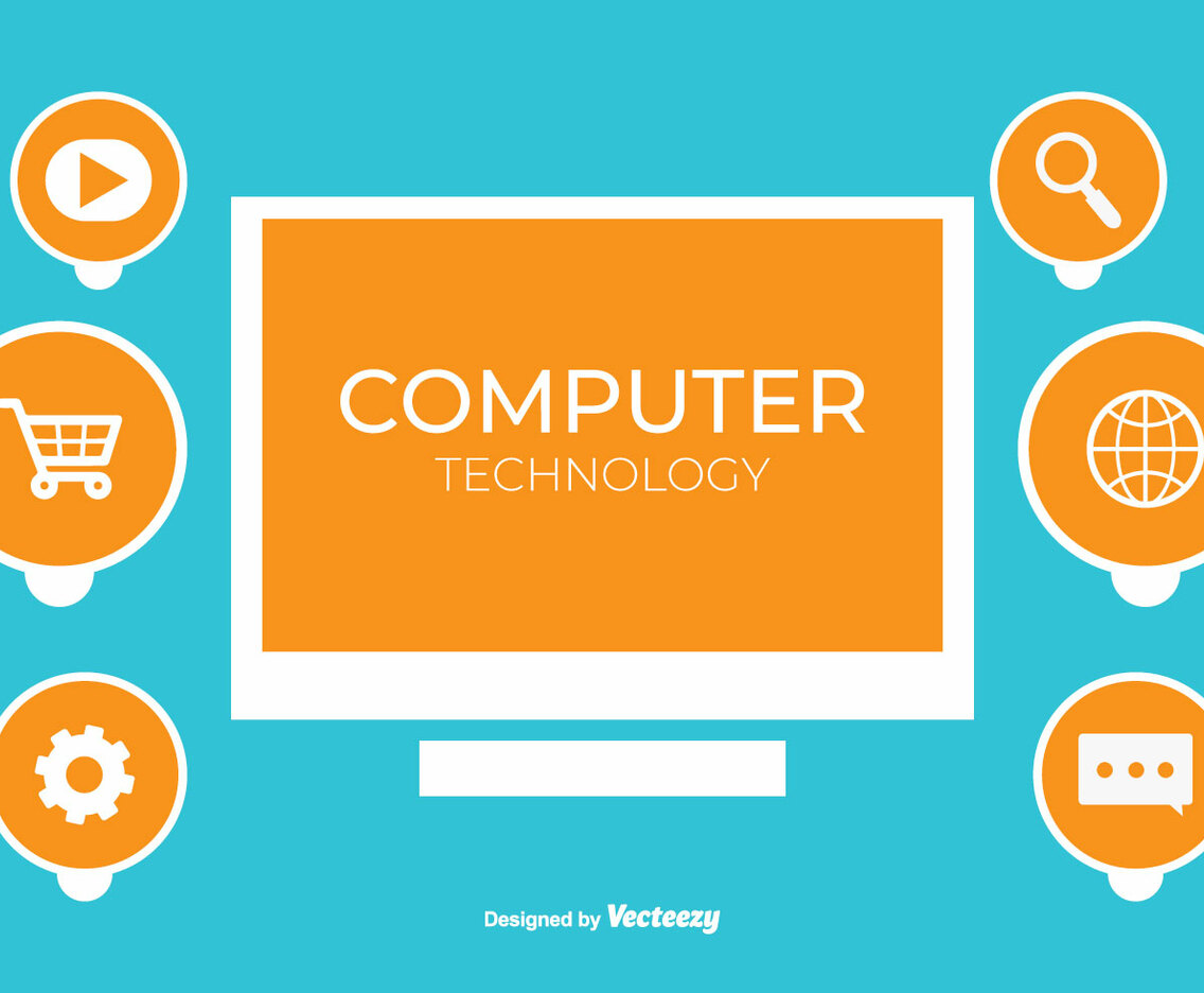 Computing Technology Vector Background