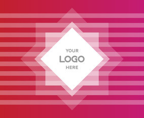 Free Pink Gradient Logo Vector Background