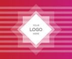 Free Pink Gradient Logo Vector Background